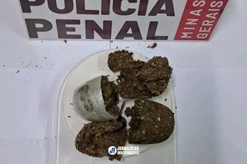 Mulher é flagrada com drogas durante revista no Presídio Jacy de Assis, em Uberlândia